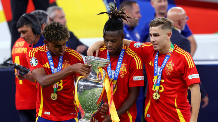 Lamine Yamal, Nico Williams, Fermin Lopez