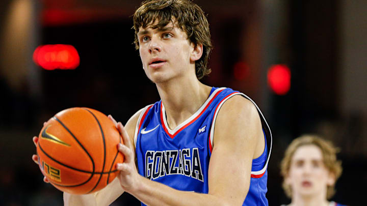 Gonzaga's Braden Huff Gonzaga's Braden Huff