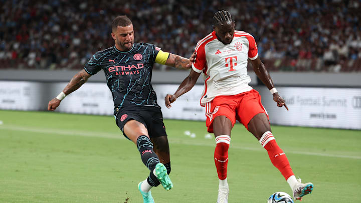 Kyle Walker und Alphonso Davies