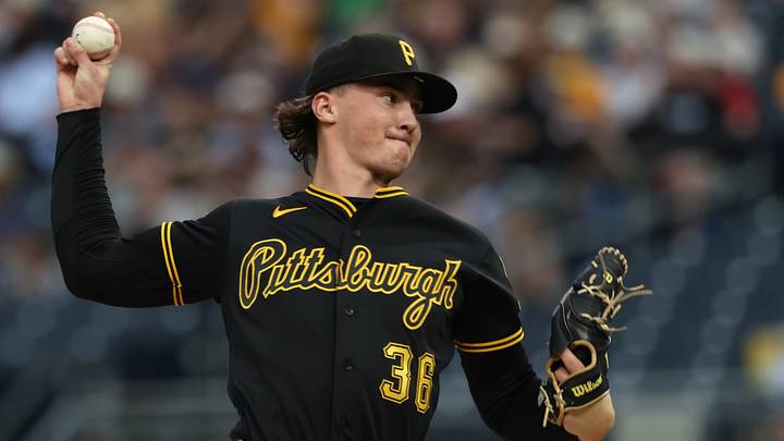 May 27, 2026; Pittsburgh, Pennsylvania, USA; Pittsburgh Pirates starting pitcher Bubba Chandler (36) delivers a pitch against the Chicago Cubs during the first inning at PNC Park. Mandatory Credit: Charles LeClaire-Imagn Images May 27, 2026; Pittsburgh, Pennsylvania, USA; Pittsburgh Pirates starting pitcher Bubba Chandler (36) delivers a pitch against the Chicago Cubs during the first inning at PNC Park. Mandatory Credit: Charles LeClaire-Imagn Images