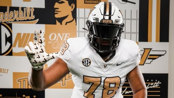 2026 4-Star OT Bryce Gilmore on his official visit to Vanderbilt