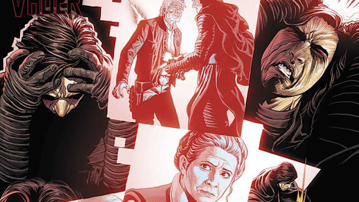 Marvel Comics Star Wars: The Legacy of Vader with Ben Solo having memories of his past as Kylo Ren. Image Credit: StarWars.com
