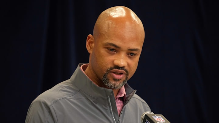 Atlanta Falcons general manager Terry Fontenot is leading his fifth draft at the helm in 2025.