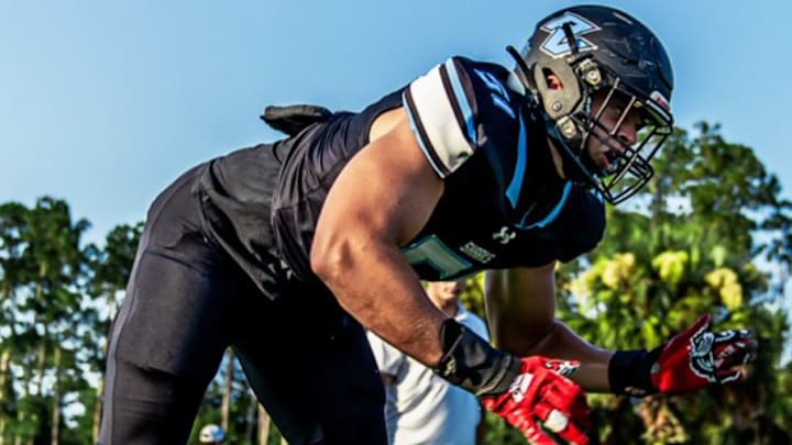 Ponte Verde (Florida) High School two-sport star Ryker Kent will continue to be a two-sport athlete in college after committing to the University of Utah for both football and lacrosse. Ponte Verde (Florida) High School two-sport star Ryker Kent will continue to be a two-sport athlete in college after committing to the University of Utah for both football and lacrosse.