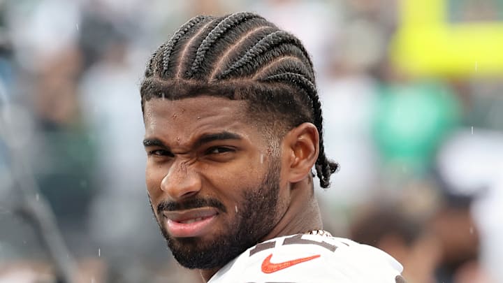 Cleveland Browns quarterback Shedeur Sanders