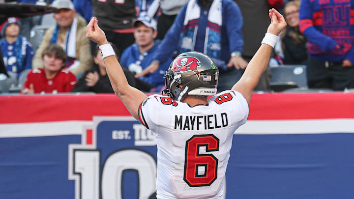 Tampa Bay Buccaneers quarterback Baker Mayfield should lead his team to a win in Week 13.