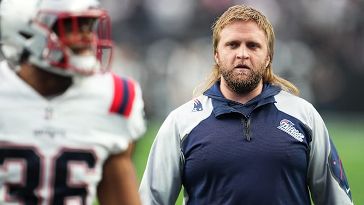 Steve Belichick coaches the defense