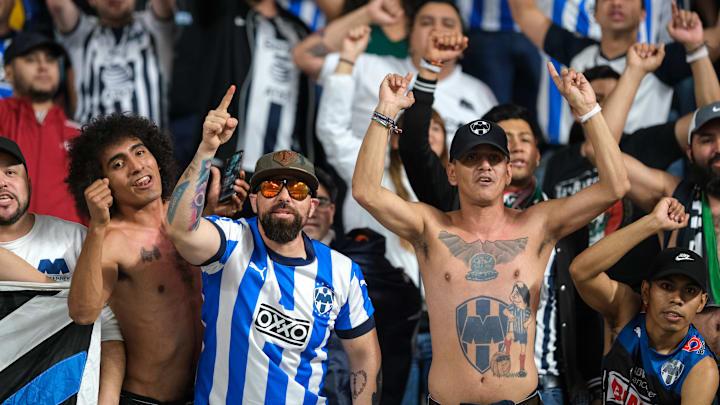 Aficionados de Monterrey.