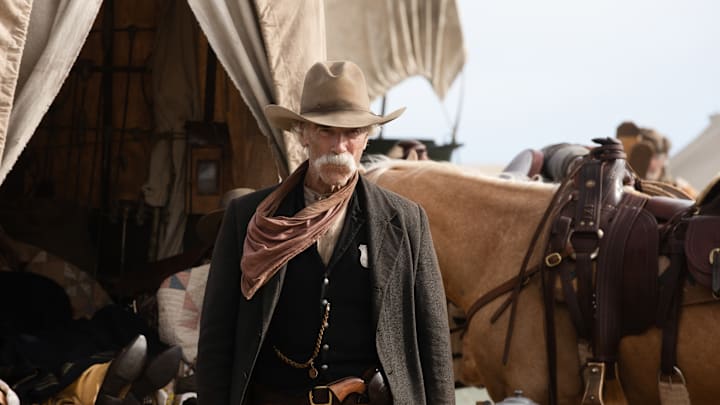 Pictured: Sam Elliott as Shea of the Paramount+ original series 1883. Photo Cr: Emerson