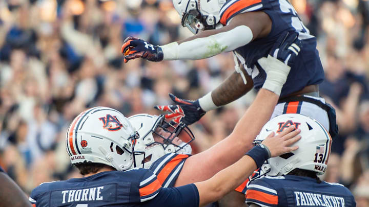 Payton Thorne's Auburn football teammate in the backfield had his back
