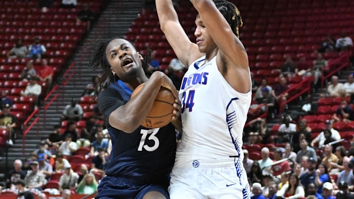2025 NBA Summer League - Minnesota Timberwolves v Detroit Pistons