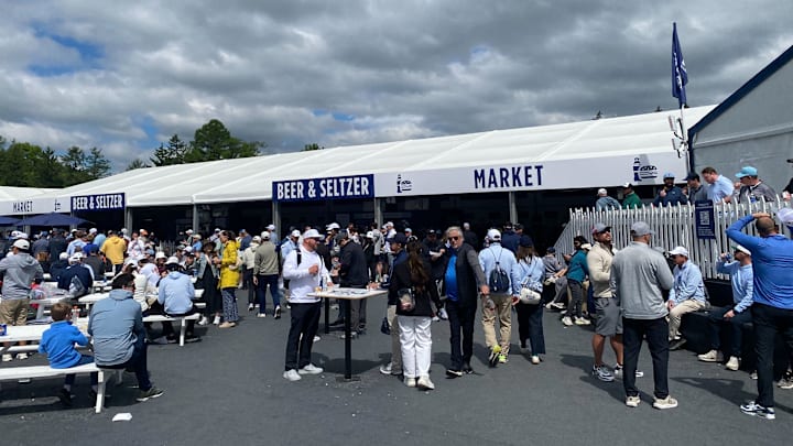A market for concessions at the PGA Championship.