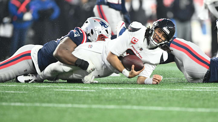 C.J. Stroud’s turnovers cost the Texans in the playoffs this year. 