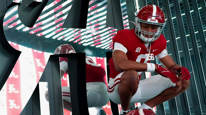 Xavier Griffen poses during an official visit in June. Xavier Griffen poses during an official visit in June.