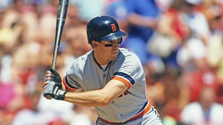 Milwaukee, WI, USA; FILE PHOTO; Detroit Tigers third baseman Travis Fryman at bat against the Milwaukee Brewers at County Stadium. Mandatory Credit: RVR Photos-USA TODAY NETWORK Milwaukee, WI, USA; FILE PHOTO; Detroit Tigers third baseman Travis Fryman at bat against the Milwaukee Brewers at County Stadium. Mandatory Credit: RVR Photos-USA TODAY NETWORK