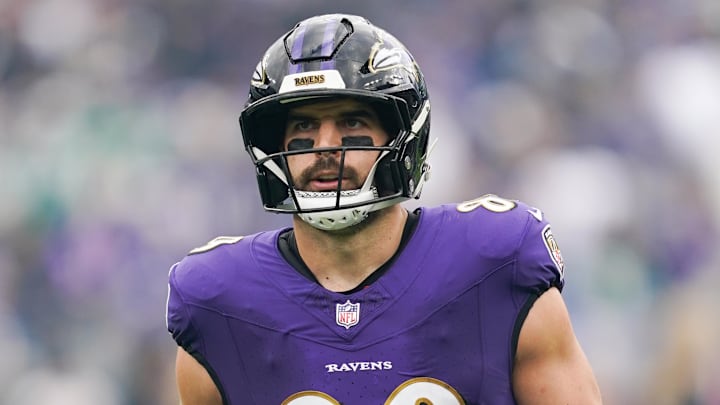Baltimore Ravens tight end Mark Andrews Baltimore Ravens tight end Mark Andrews