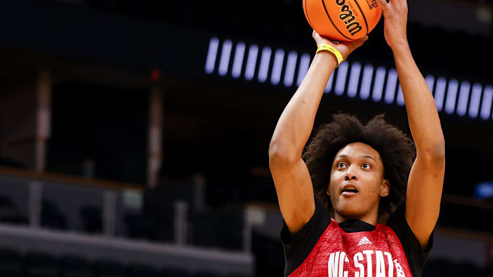 NC State basketball forward Isaiah Miranda