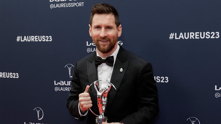 Lionel Messi était présent aux Laureus Awards lundi soir 