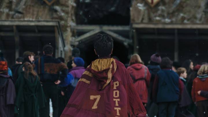 Dominic McLaughlin - Harry Potter - Photograph by Aidan Monaghan/HBO
