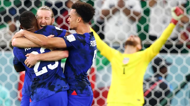 USMNT advance to the knockout stage. USMNT advance to the knockout stage.