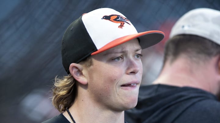 Baltimore Orioles second baseman Jackson Holliday