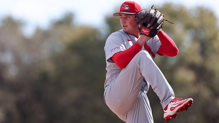 St. Louis Cardinals pitcher Brycen Mautz 