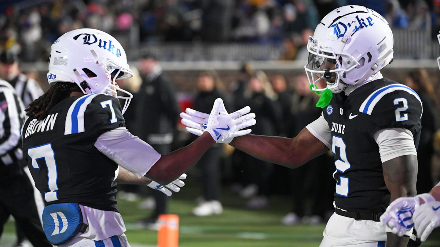 Duke Transfer WR Que'Sean Brown Commits To Virginia Tech