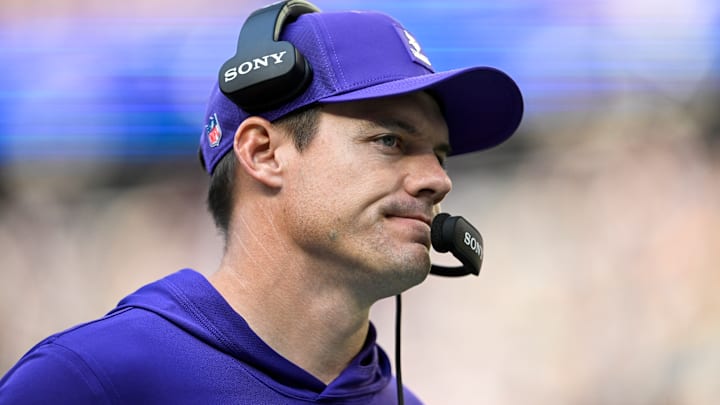 Minnesota Vikings head coach Kevin O'Connell Minnesota Vikings head coach Kevin O'Connell