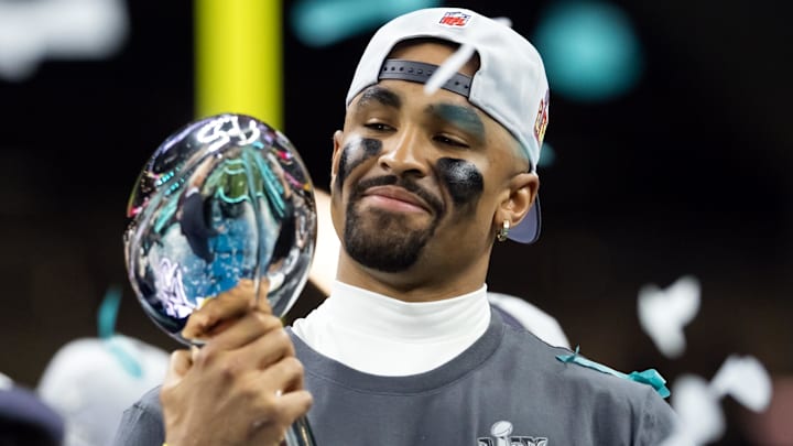 Eagles quarterback Jalen Hurts was named MVP of last year's Super Bowl. But the race for the Lombardi Trophy is wide open in 2025.