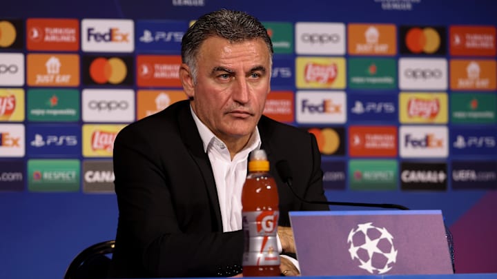 Christophe Galtier a posé un coup de gueule. Christophe Galtier a posé un coup de gueule.