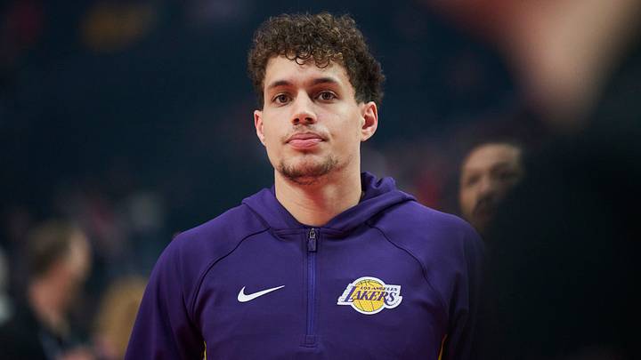 Nov 3, 2025; Portland, Oregon, USA; Los Angeles Lakers guard Chris Manon (30) warms up before a game against the Portland Trail Blazers at Moda Center. Mandatory Credit: Troy Wayrynen-Imagn Images Nov 3, 2025; Portland, Oregon, USA; Los Angeles Lakers guard Chris Manon (30) warms up before a game against the Portland Trail Blazers at Moda Center. Mandatory Credit: Troy Wayrynen-Imagn Images