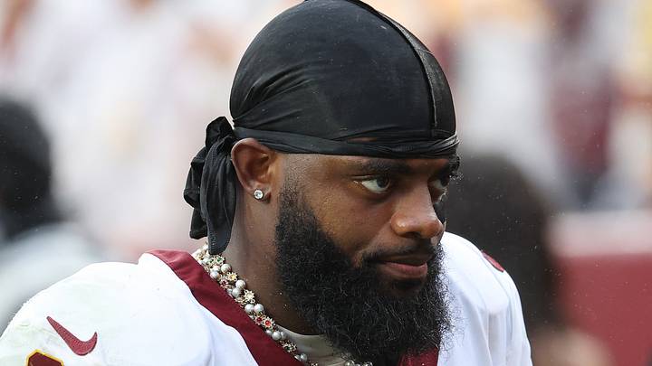 Washington Commanders cornerback Amik Robertson Washington Commanders cornerback Amik Robertson
