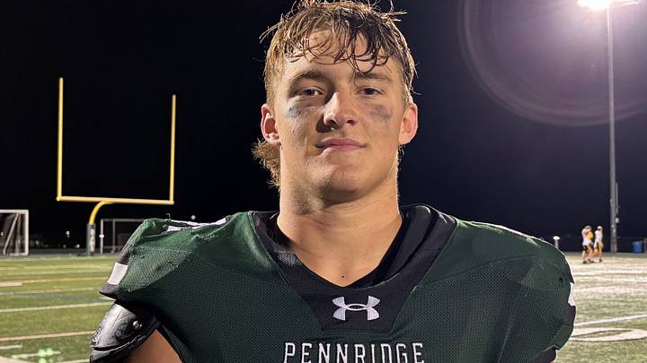 Pennridge lineback Blake Landherr Landherr had nine tackles, three tackles for loss, half a sack, and a fumble recovery in Pennridge's 14-7 win over Central Bucks West. Pennridge lineback Blake Landherr Landherr had nine tackles, three tackles for loss, half a sack, and a fumble recovery in Pennridge's 14-7 win over Central Bucks West.