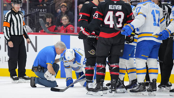 St. Louis Blues v Ottawa Senators St. Louis Blues v Ottawa Senators