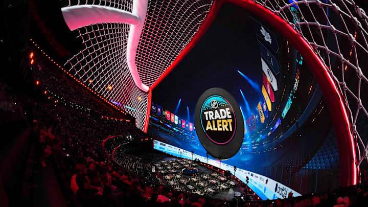 Jun 28, 2024; Las Vegas, Nevada, USA; A general view in the first round of the 2024 NHL Draft at The Sphere.