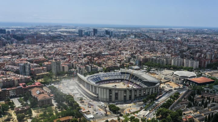 Restoration works for Camp Nou Stadium