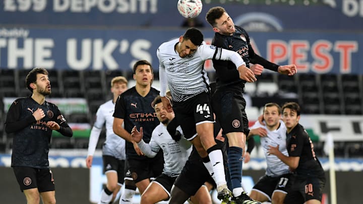 Man City have visited the Swansea.com Stadium twice since their Premier League relegation. 