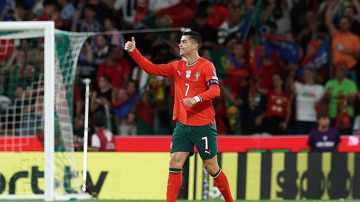 Cristiano Ronaldo, máximo goleador en la historia de la Eliminatorias Mundialistas. Cristiano Ronaldo, máximo goleador en la historia de la Eliminatorias Mundialistas.