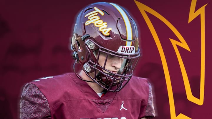 Arizona State Sun Devils commit and three-star wide receiver Cooper Reid's commitment graphic