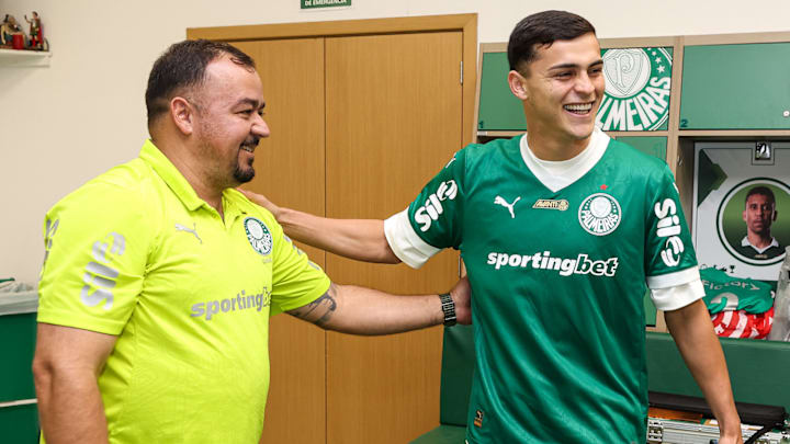 Sosa na Academia de Futebol do Palmeiras