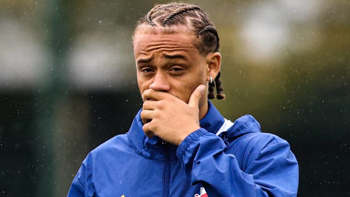 Xavi Simons remains linked with a move to Chelsea this summer.