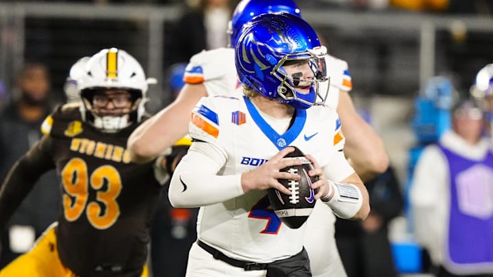 Boise State Broncos quarterback Maddux Madsen.