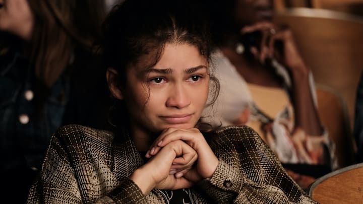 Zendaya as Rue in Euphoria on HBO