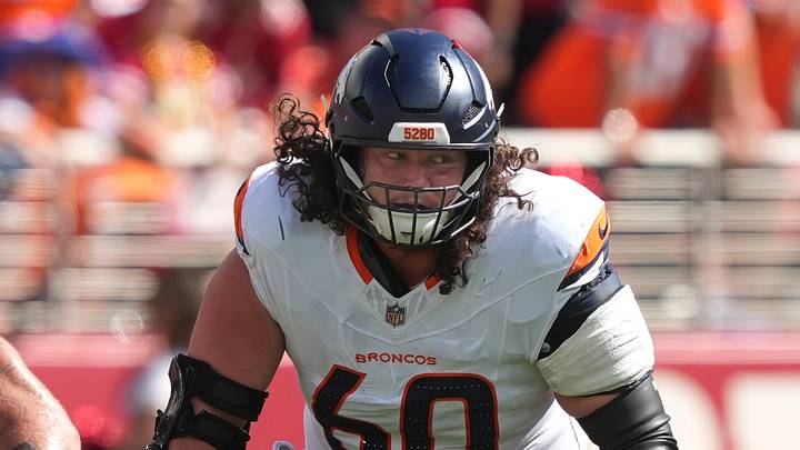 Denver Broncos center Luke Wattenberg 