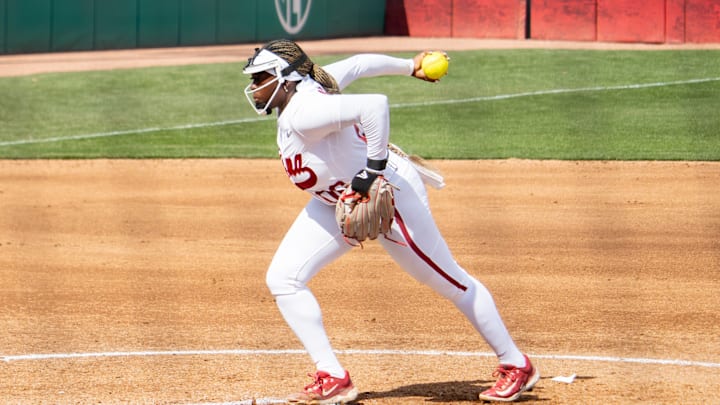 Alabama pitcher Vic Moten pitches in the Crimson Classic game against St Thomas on Mar. 1, 2026. Alabama pitcher Vic Moten pitches in the Crimson Classic game against St Thomas on Mar. 1, 2026.