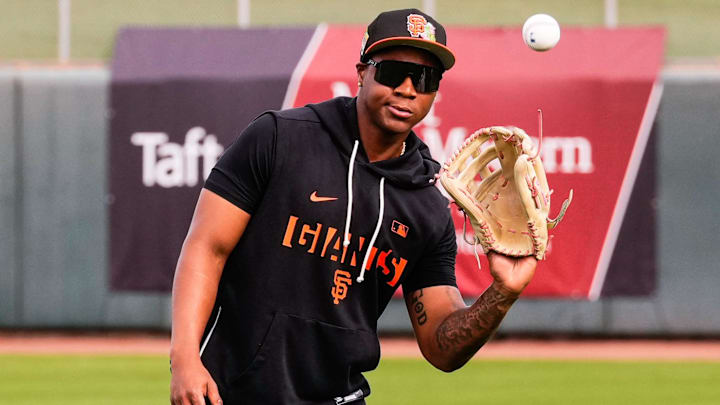 San Francisco Giants pitcher Joel Peguero.