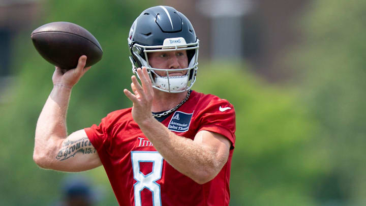 Tennessee Titans quarterback Will Levis