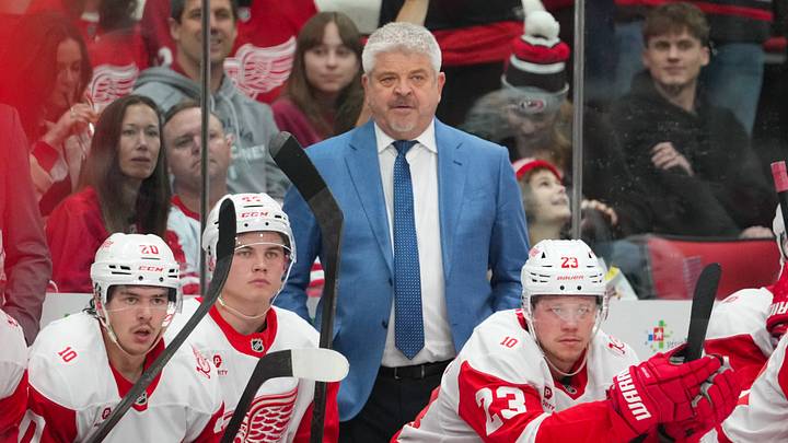 Detroit Red Wings head coach Todd McLellan Credit: James Guillory-Imagn Images Detroit Red Wings head coach Todd McLellan Credit: James Guillory-Imagn Images