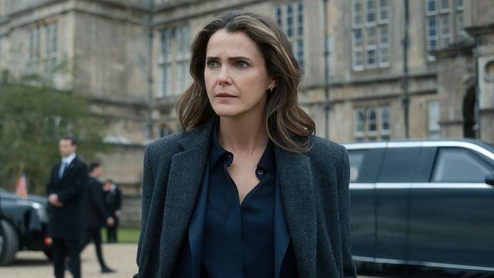 The Diplomat. Keri Russell as Kate Wyler in episode 401 of The Diplomat