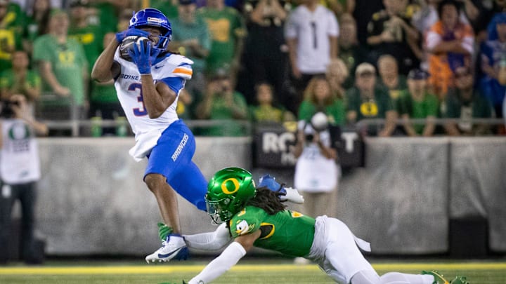 Boise State wide receiver Latrell Caples. Boise State wide receiver Latrell Caples.